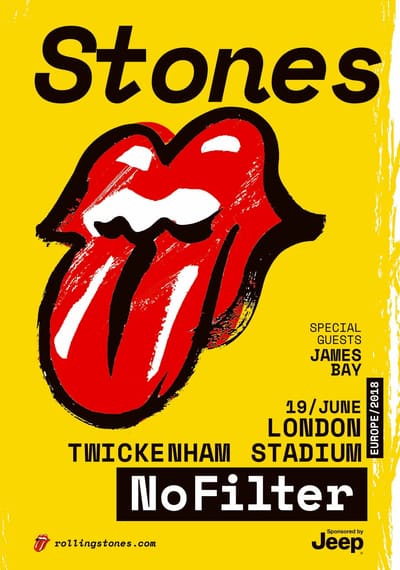 Stones No Filter — Poster 1 — framed print