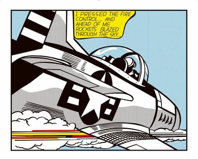 Whaam! — framed print